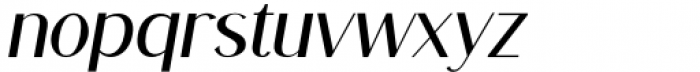 Vaughan Pro Oblique Font LOWERCASE