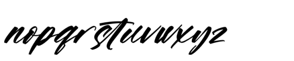 Vaughn Daniel Italic Font LOWERCASE