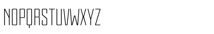 Vavilov Thin Font UPPERCASE