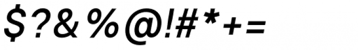 Vayu Sans Extra Bold Italic Font OTHER CHARS