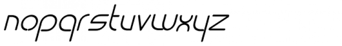vastra Heavy Italic Font LOWERCASE