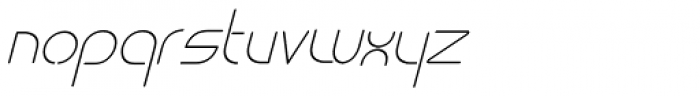 vastra Italic Font LOWERCASE