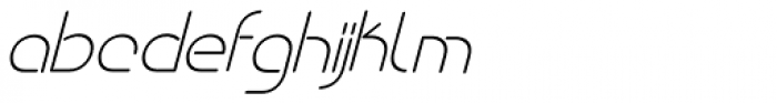 vastra Medium Italic Font LOWERCASE