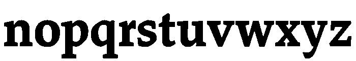 ValkyrieABold Font LOWERCASE