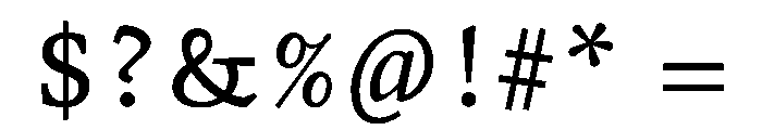 ValkyrieACapsRegular Font OTHER CHARS