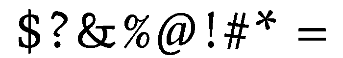 ValkyrieBCapsRegular Font OTHER CHARS