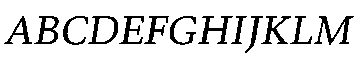 ValkyrieBItalic Font UPPERCASE