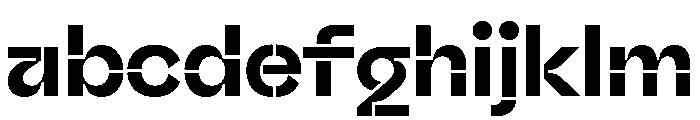 Valve Stencil Semibold FONT