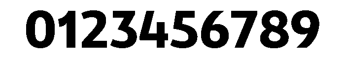 VanSans Bold Font OTHER CHARS