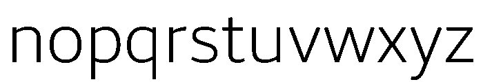 VanSans Light C46d70f0 Font LOWERCASE