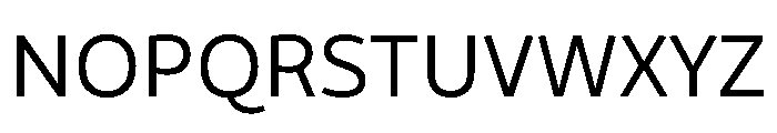 VanSans Regular Font UPPERCASE