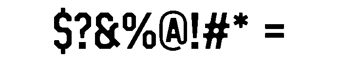 Vanity Web Condensed Font OTHER CHARS