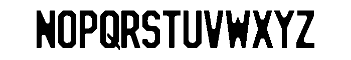 Vanity Web Condensed Font UPPERCASE