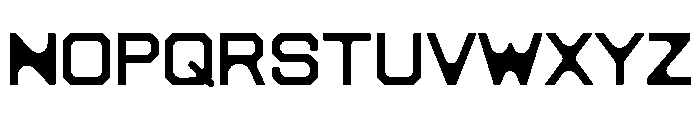 Vanity Web Expanded Font LOWERCASE