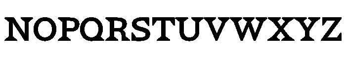 Van Lanen Regular Font UPPERCASE