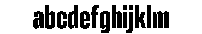 Vanguard Bold FONT