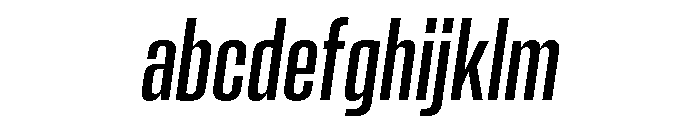 Vanguard Medium Oblique FONT