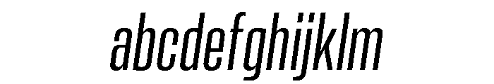 Vanguard Regular Oblique FONT
