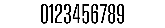 Vanguard Regular Font OTHER CHARS