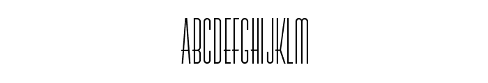ValenciaLight Font LOWERCASE