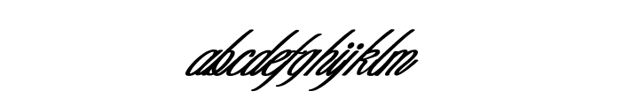 Varion-BoldItalic Font LOWERCASE