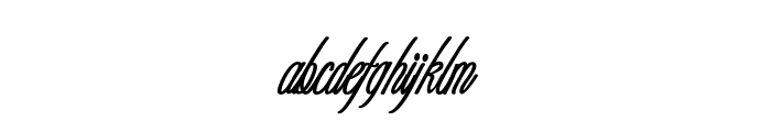 Varion-CondensedBold Font LOWERCASE
