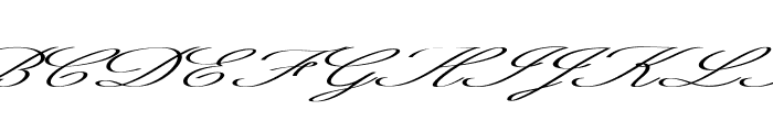 Varion-ExtraexpandedItalic Font UPPERCASE
