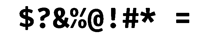 VCTRMono Bold Font OTHER CHARS
