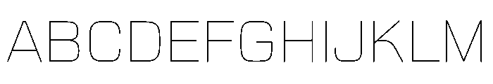 Vdl Logonagokuhoso Extra Light Font UPPERCASE