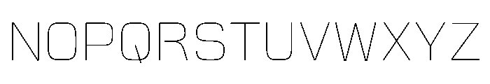 Vdl Logonagokuhoso Extra Light Font UPPERCASE