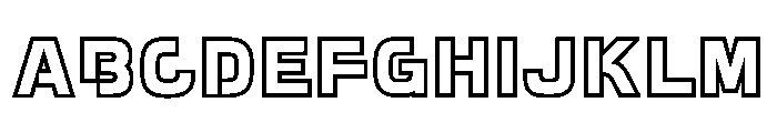Vdl Megag Pop Regular Font UPPERCASE