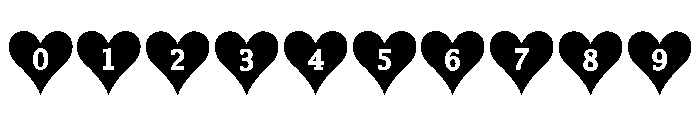 VD LOVE Font OTHER CHARS
