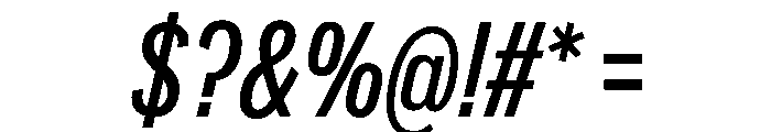 Velzyland Medium Italic Font OTHER CHARS