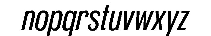 Velzyland Medium Italic Font LOWERCASE