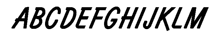 Velzyland Medium Font UPPERCASE