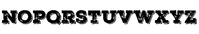 Venezuela Heavy Font LOWERCASE
