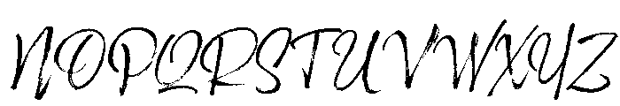 Venganza Variable Extra Light Italic Font UPPERCASE