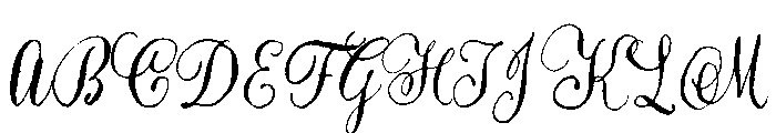 Venganza Variable Italic Font UPPERCASE