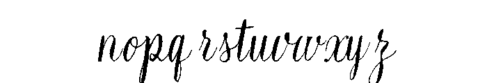 Venganza Variable Italic Font LOWERCASE