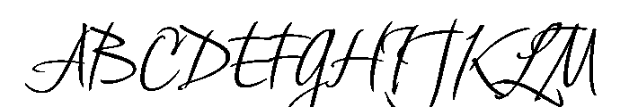 Venganza Variable Regular Font UPPERCASE