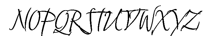 Venganza Variable Regular Font UPPERCASE