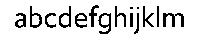 Verdana Light FONT