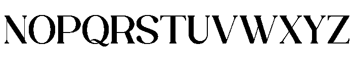 VELENOR-Regular Font UPPERCASE