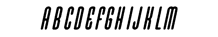 VELON Italic Font UPPERCASE
