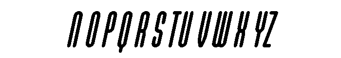 VELON Italic Font UPPERCASE