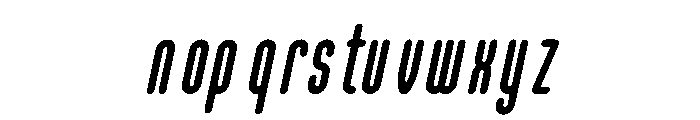VELON Italic Font LOWERCASE