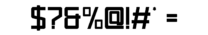 VELONIX Regular Font OTHER CHARS