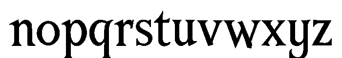 VELORIA Font LOWERCASE