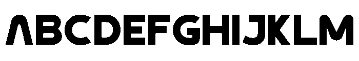 VENDRO-Bold Font UPPERCASE