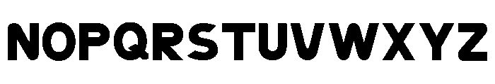 VENDRO-Bold Font UPPERCASE